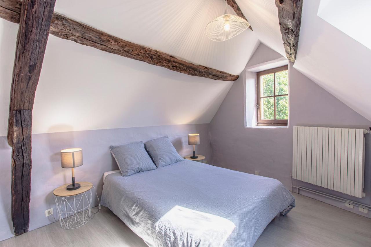 Maison En Pierres Au Coeur Du Village Medieval De Villeneuve Екстер'єр фото